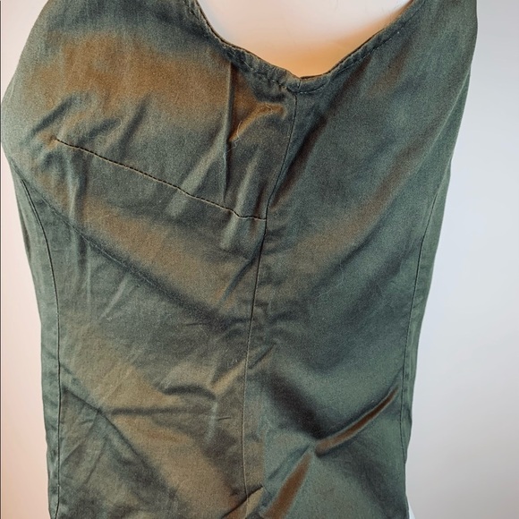 Ann Taylor Loft Sleeveless Zip Front Shirt - Sz 2 - Picture 4 of 5